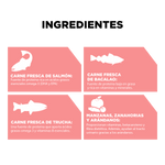 Go! Carnivore Receta De Salmón Y Bacalao Para Gatos 1.4Kg