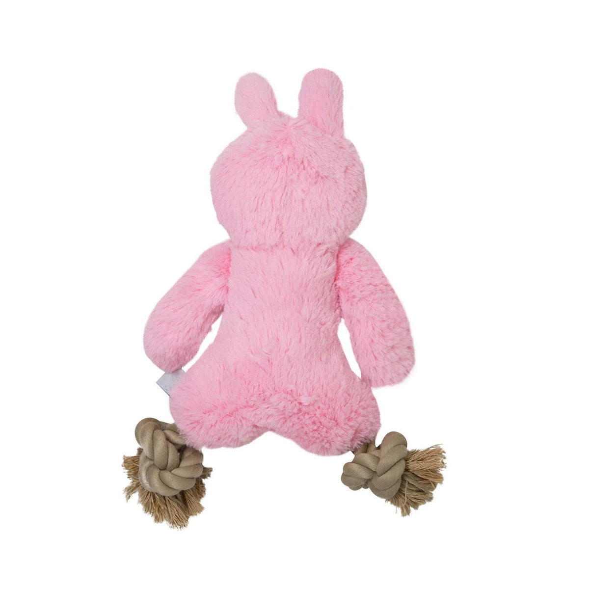 Conejo de Felpa con Patas de Cuerda para perros