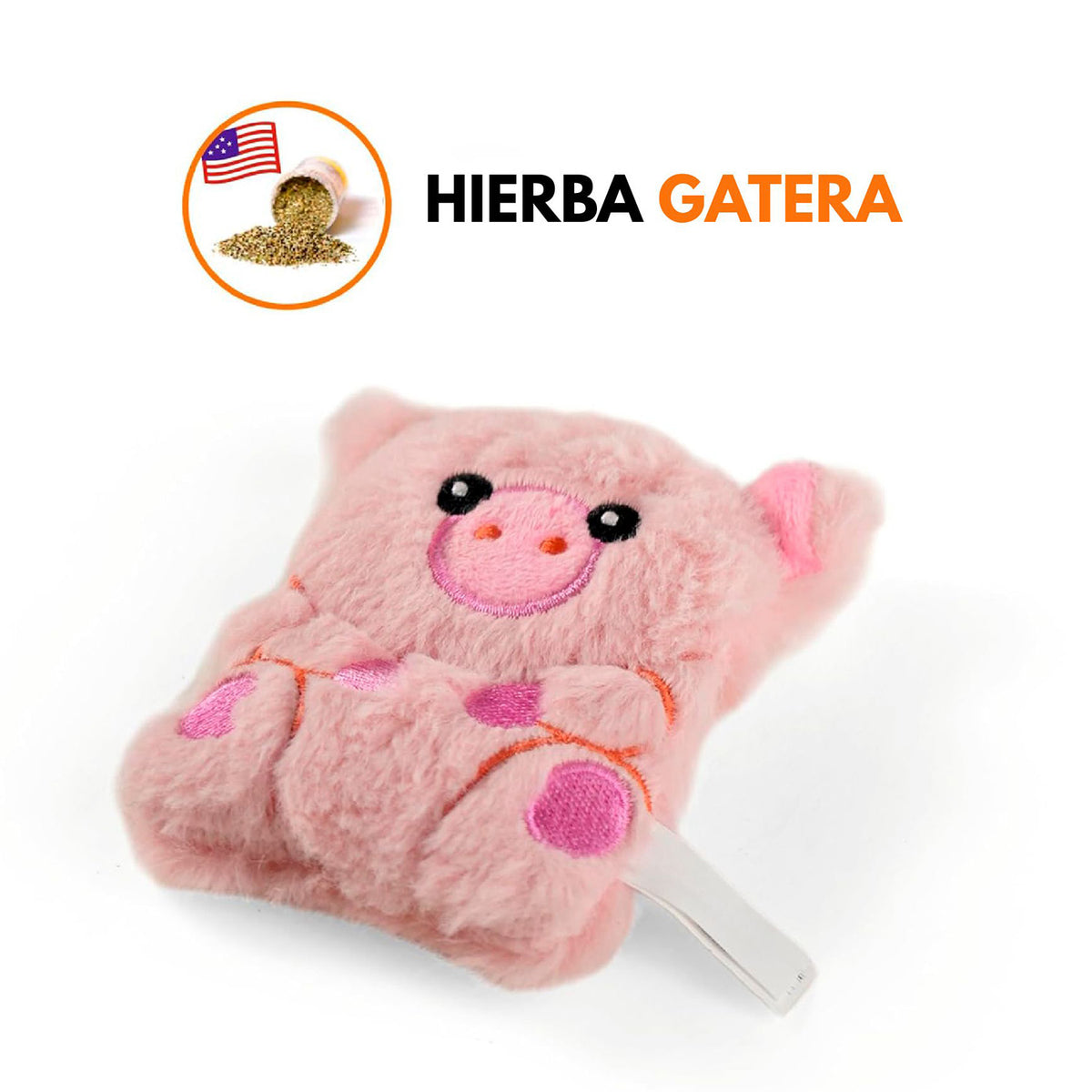 Cerdo Floppy con Catnip para gatos