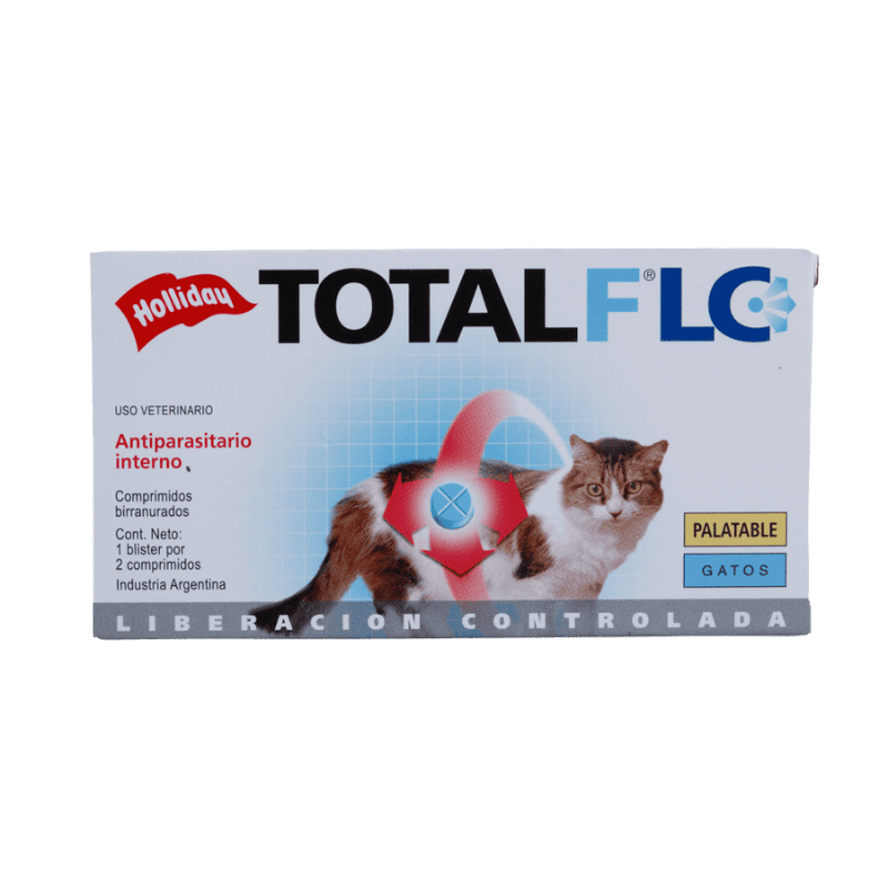 Antiparasitario Interno Total FLC Gatos 2 Tabletas