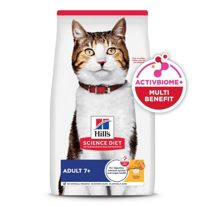 Comida para gato Hills Adulto 7+ 4Lbs