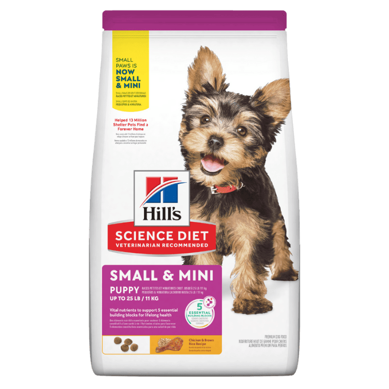 Comida para perros Hills Cachorros Razas Miniatura4.5 Lbs