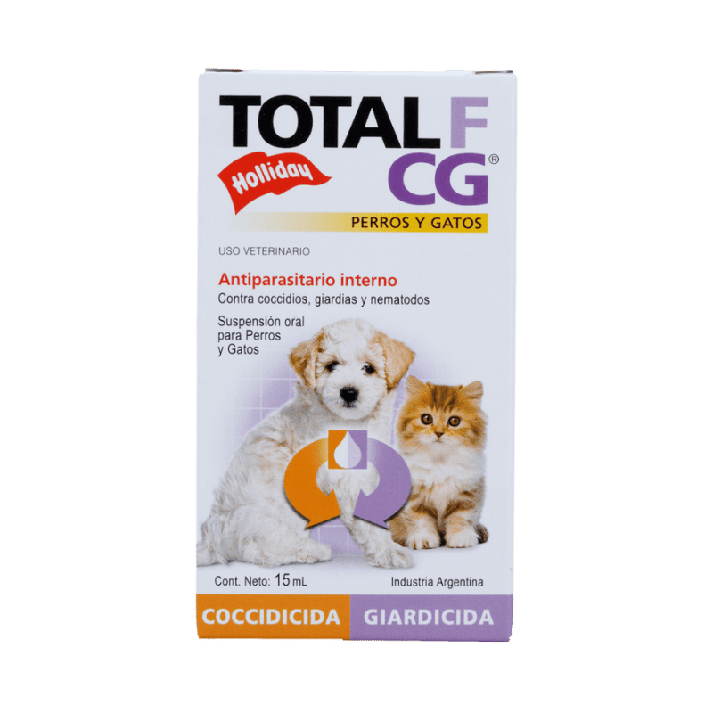 Antiparasitario Interno Total F CG Perro y Gato 15ml