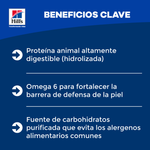 Comida para gato Hills Prescription Diet Sensibilidades alimentarias z/d - 4 Lbs