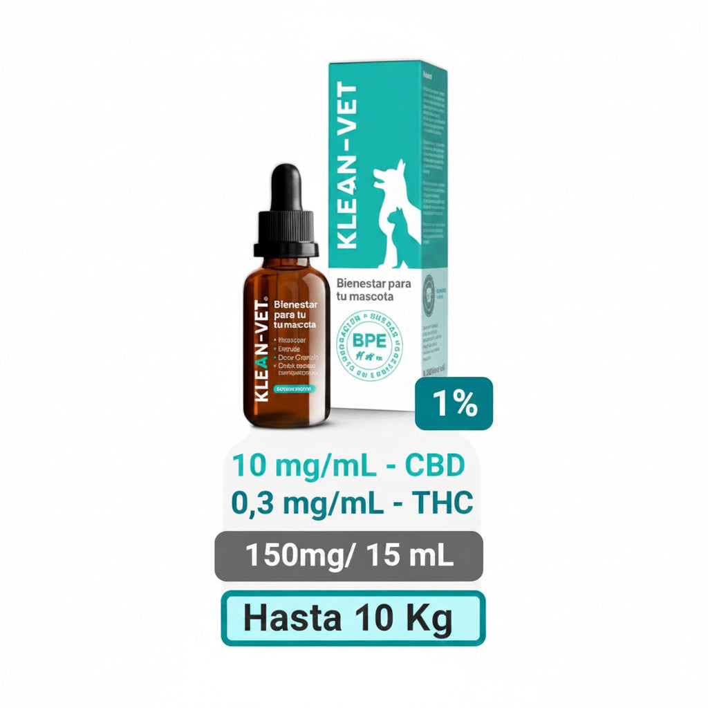 Klean-Vet CBD para apoyo terapéutico Perros y Gatos
