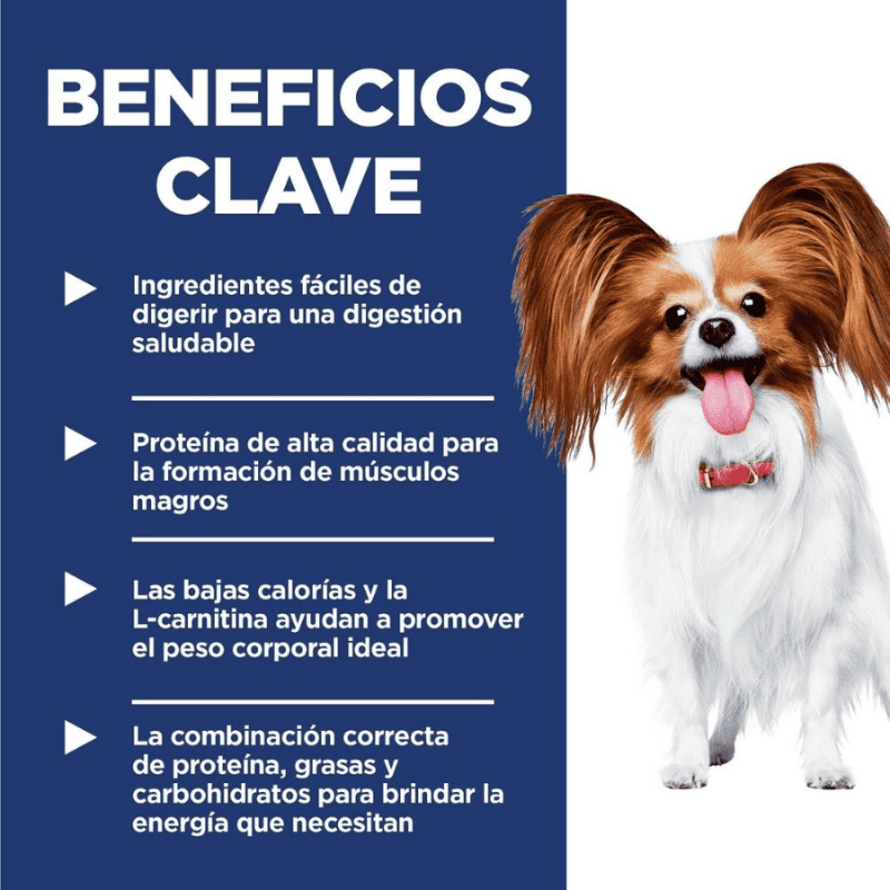 Comida para perro Hills Adulto Light Razas Miniatura 4.5Lb