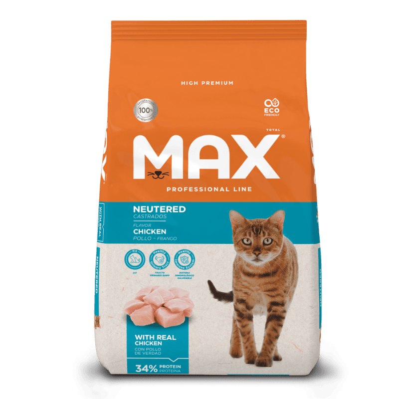 Comida paragatos Max Cat Castrados 1 Kg