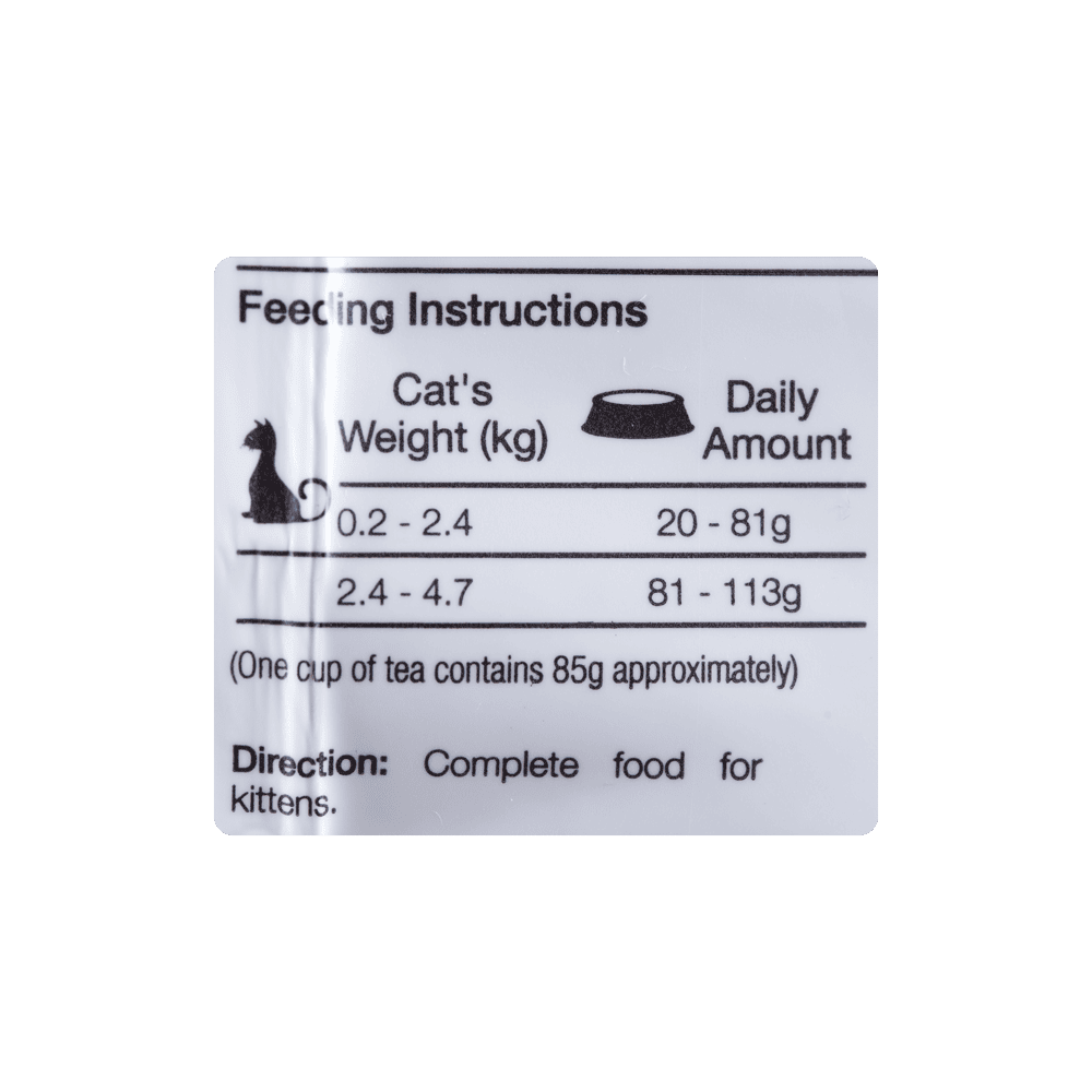 Comida para gato Max Cat Professional Line Filhote Frango 1 Kg