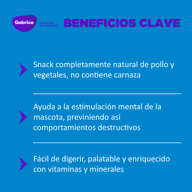 Snack para perros pequeños Smartbones Pollo Paquete 8 Unidades