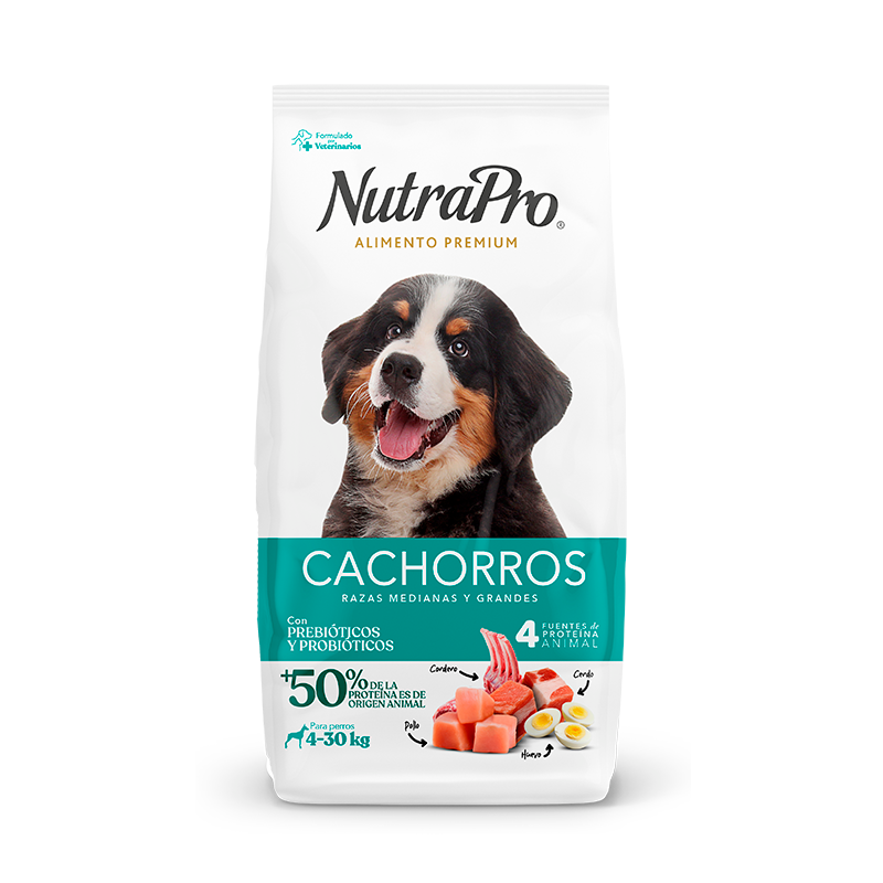 Nutrapro Cachorros Razas Medianas Y Grandes