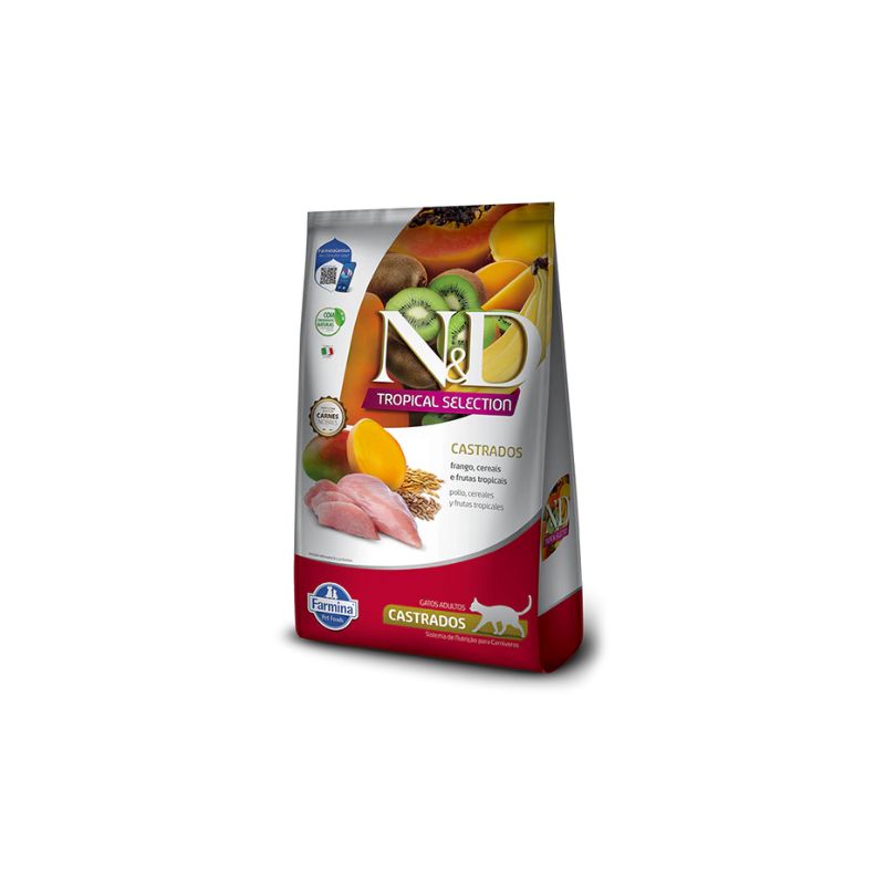 N&D Tropical Selection Gato Castrado x 1.5kg