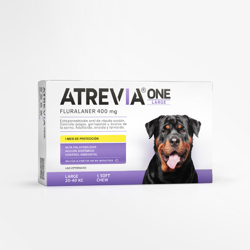Atrevia One Antipulgas y Antigarrapatas para Perros x 1 Tableta