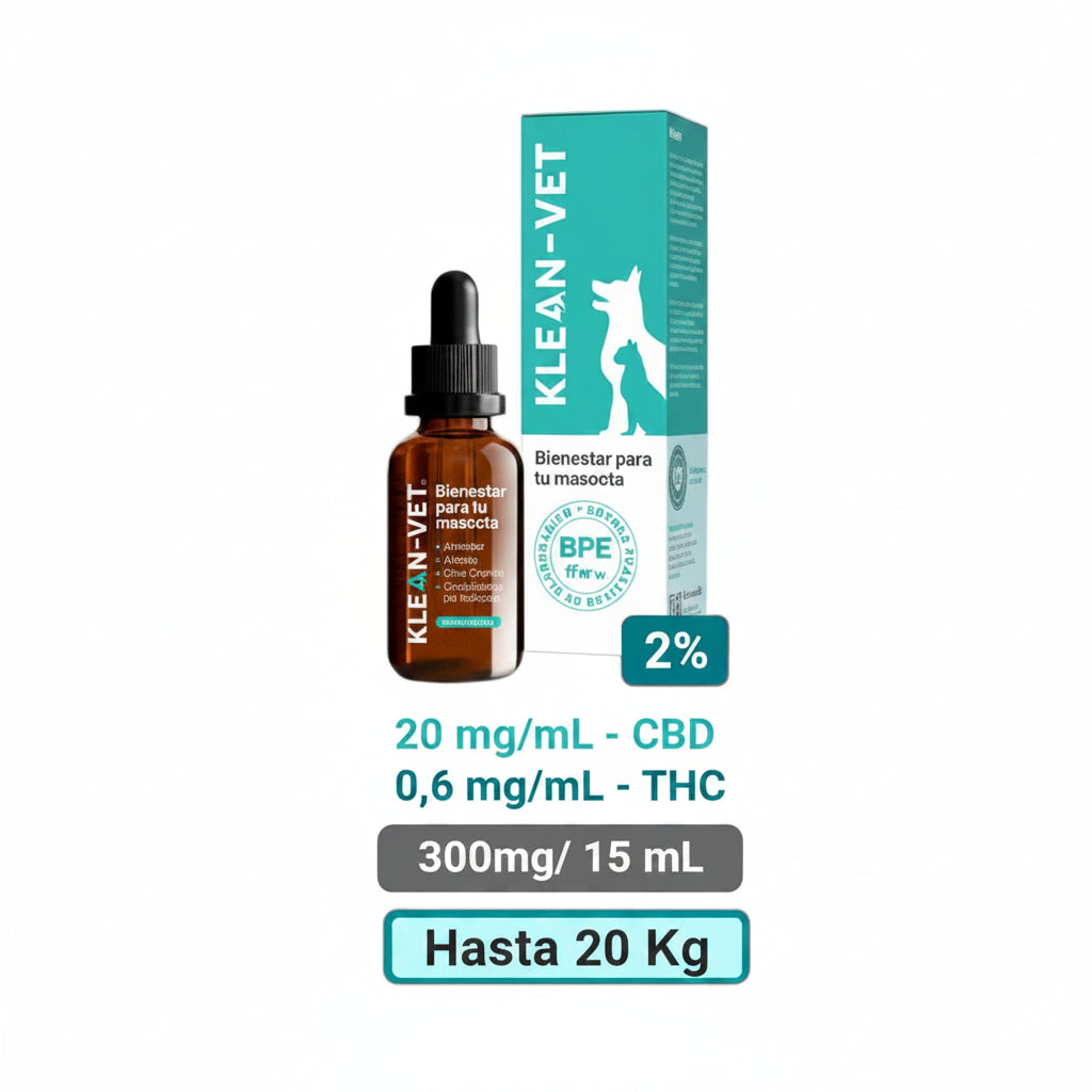 Klean-Vet CBD para apoyo terapéutico Perros y Gatos