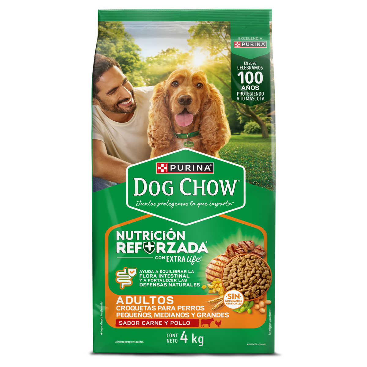 Dog chow adulto todos los tamaños