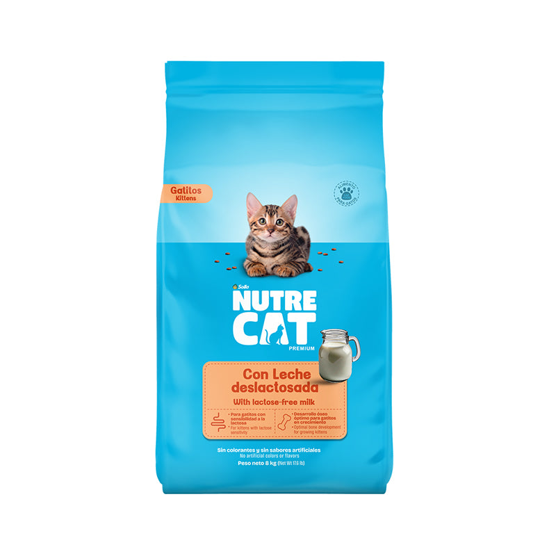 Nutrecat Leche Deslactosada para gatitos