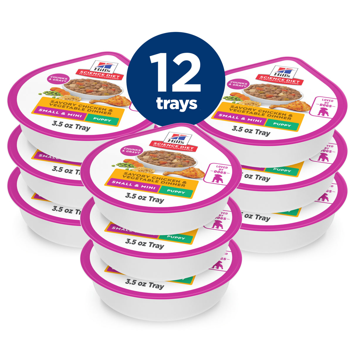 Hill's Science Diet Alimento Húmedo para Perro Raza Pequeña Estofado de Res y Vegetales 99 g