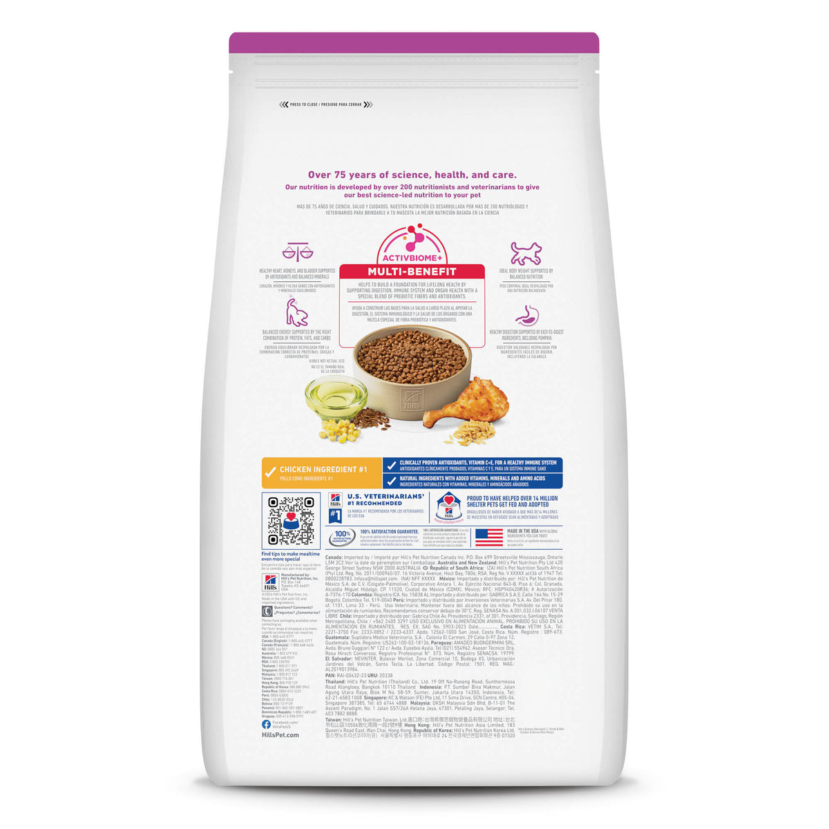 Comida para perro Hills 7+ Razas Miniatura 4.5 Lbs