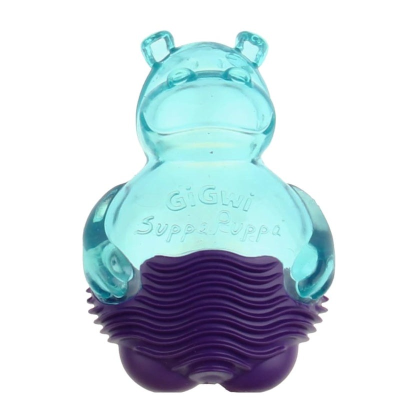 Hipopótamo Juguete Perro Puppa Hippo Blue