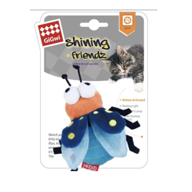 Luciérnaga Juguete Gato Firefly Luz Led y Catnip