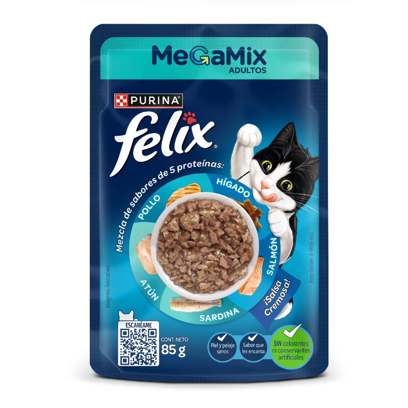 Felix Adulto Megamix Pouche x 85 gr