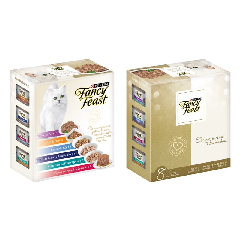 Fancy Feast Sabores Surtidos (8 Uds) x 85 Gr