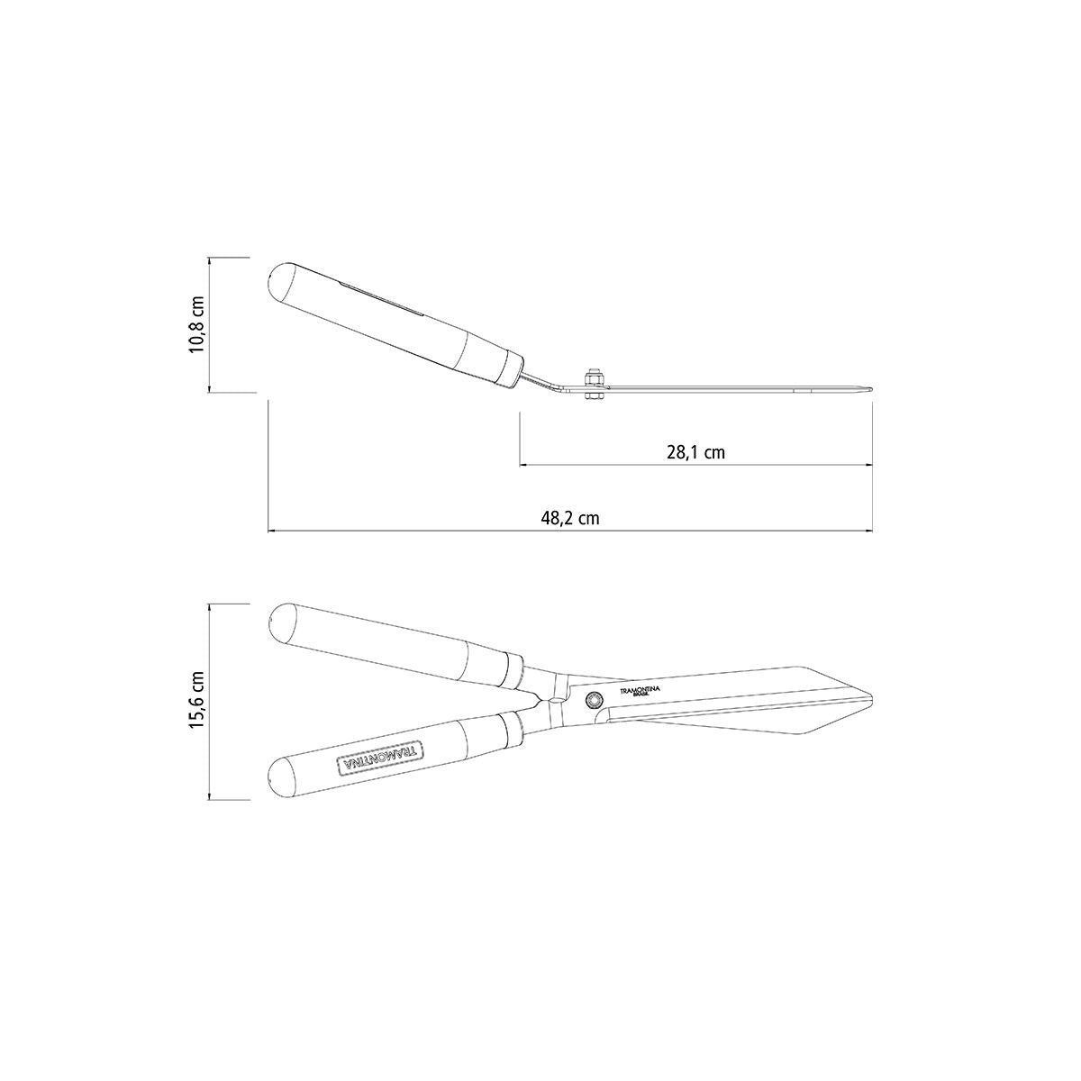 Tijera para Cerca Viva/Césped Tramontina