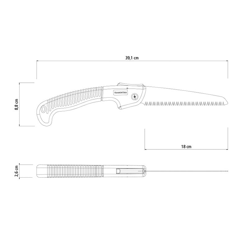 Serrucho de Poda Plegable Profesional 7" Tramontina