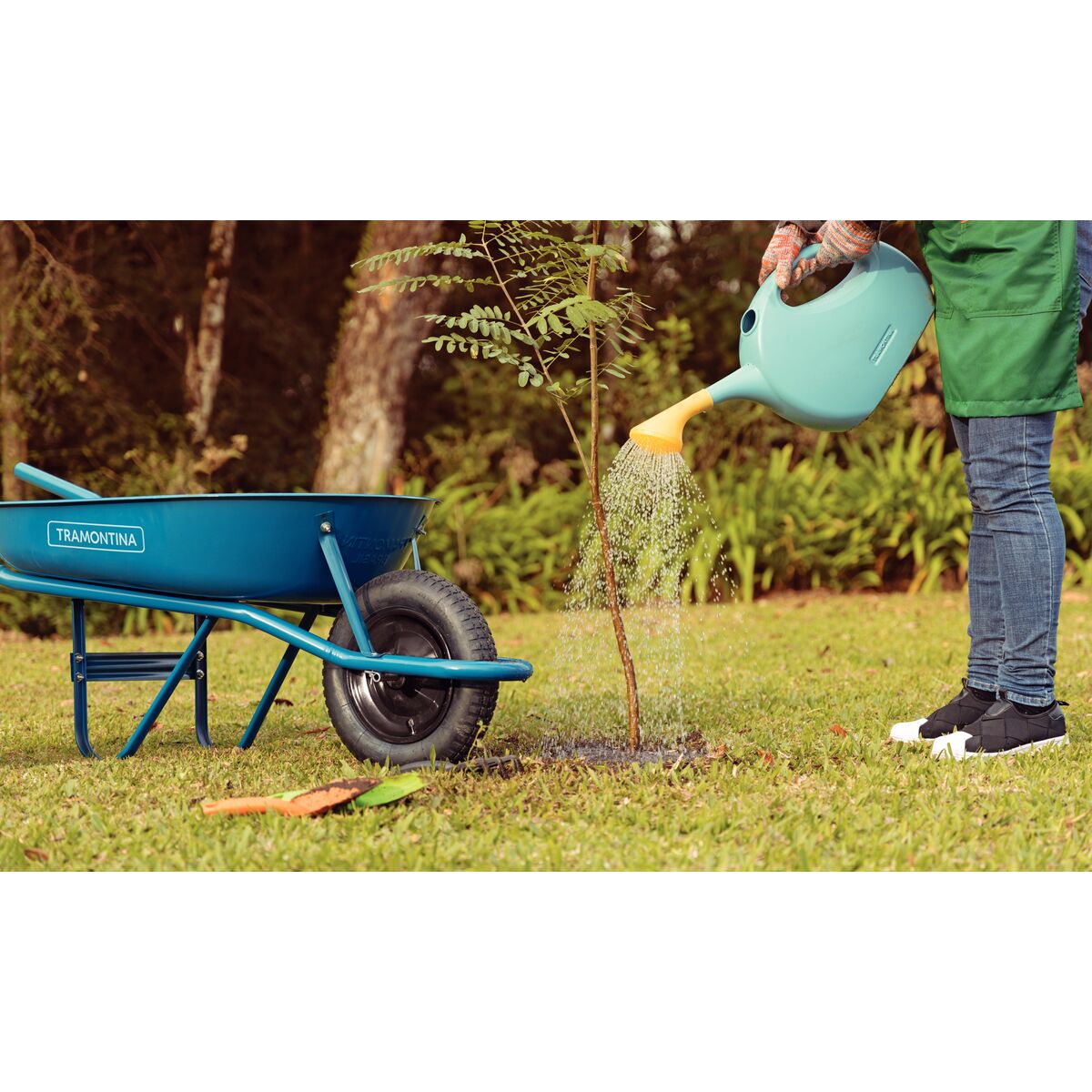 Regadera Plástica Azul 7 L