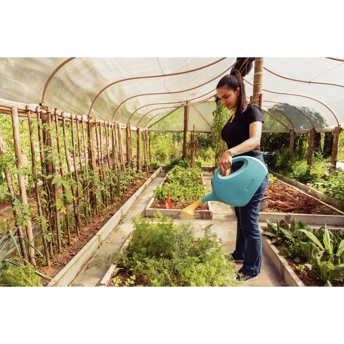 Regadera Plástica Azul 7 L