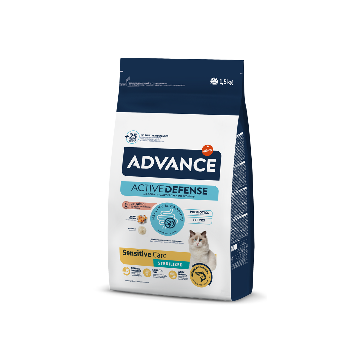 Advance Gatos Esterilizados x 1.5 Kg