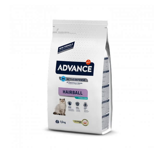 Advance cat hairball sterilized x 1,5 kg