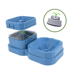 Alimentador Azul Aut Mascotas 2En1