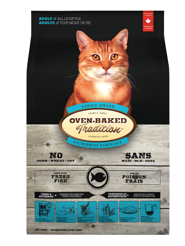 Oven Baked Tradition Pescado Para Gato x 2.27 Kg