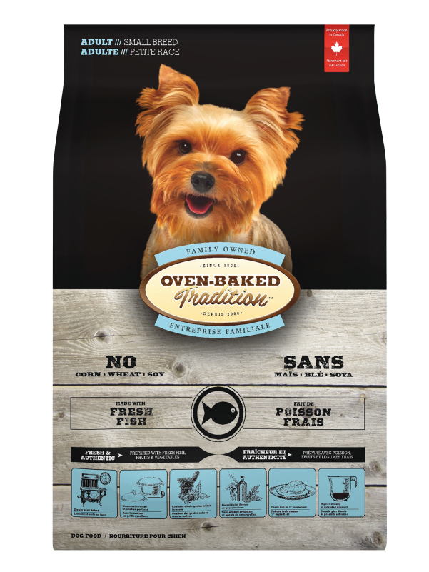 Oven Baked Pescado Para Perro Adulto Raza Pequeña 2.27 Kg