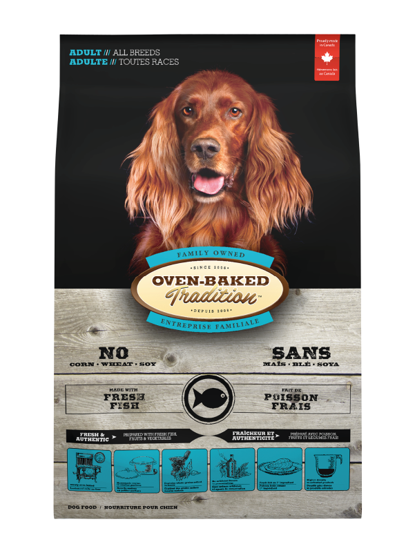 Oven Baked Tradition Pescado Para Perro Adulto Todas Las Razas x 5.6 Kg
