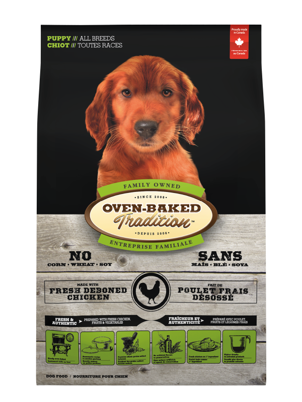 Oven Baked Tradition Pollo Para Perro Cachorro x 2.27 Kg