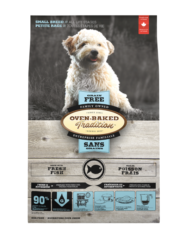 Oven Baked Tradition Pescado Libre De Grano Para Perro Raza Pequeña x 2.27 Kg