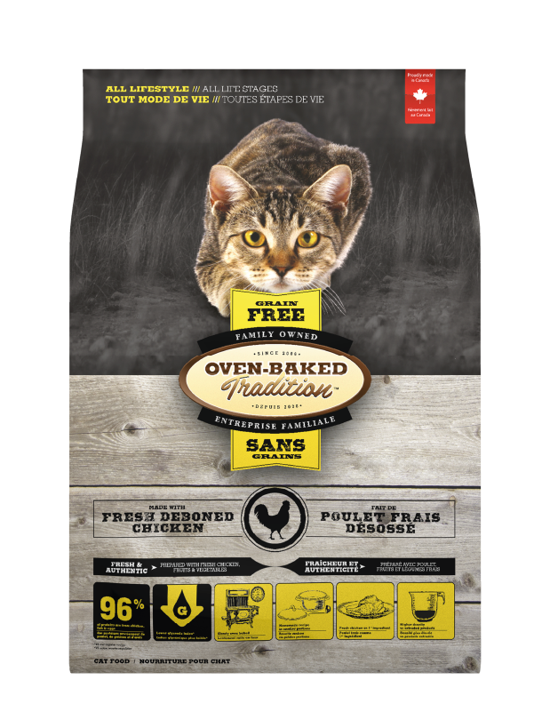 Oven Baked Tradition Pollo Libre De Grano Para Gato 2.27 Kg