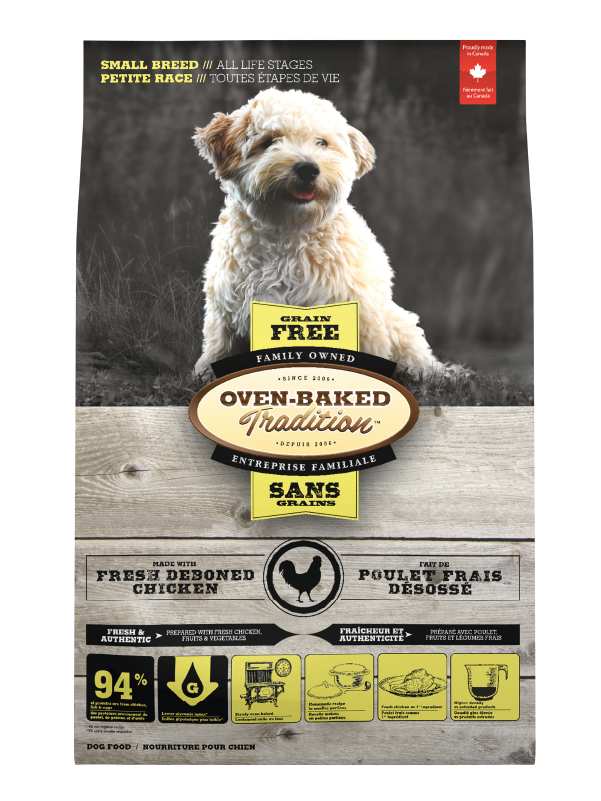 Oven Baked Tradition Pollo Libre De Grano De Para Perro Raza Pequeña x 2.27 Kg