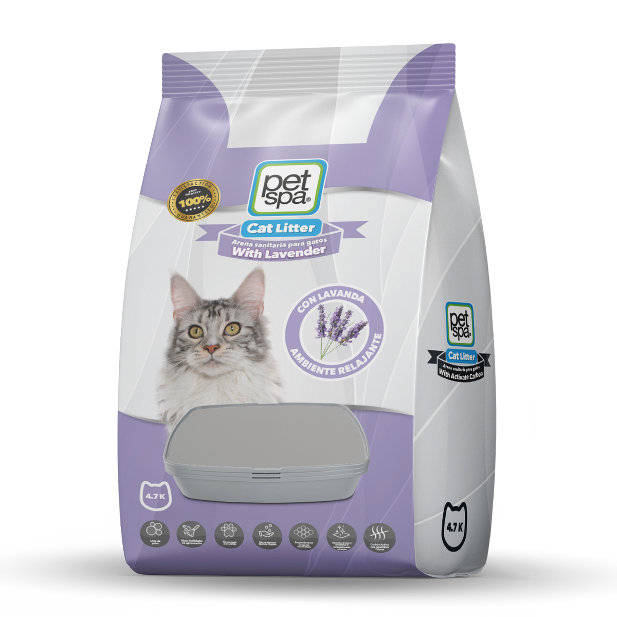 Arena Pet Spa Lavanda 4.7 Kg