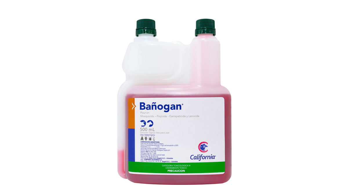 BañoGan 500 ml y 1000 ml Control de Garrapatas y Parasitos en Bovinos