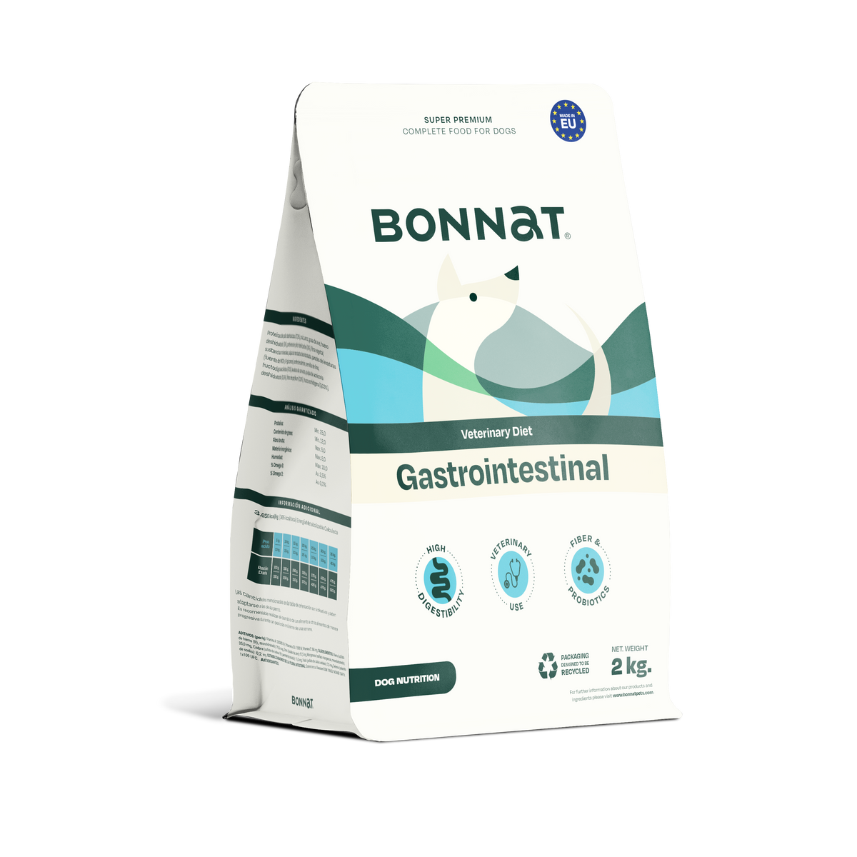 Bonnat Veterinary Diet Perro Gastrointestinal 2 Kg
