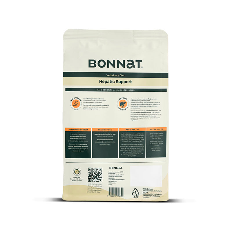 Bonnat Veterinary Diet Perro Hepatic Suport 2 Kg
