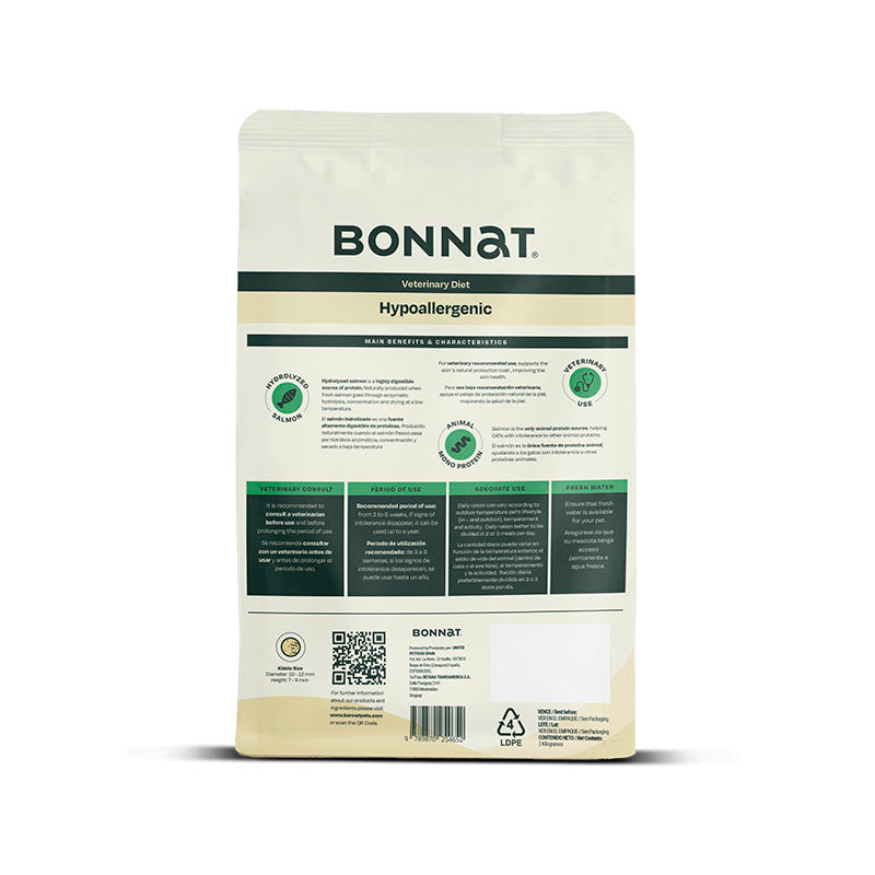 Bonnat Veterinary Diet Perro Hypoallergenic 2 Kg