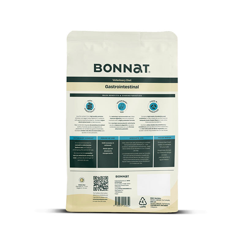 Bonnat Veterinary Diet Gato Gastrointestinal 2 Kg