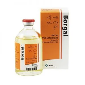 Borgal Fco x 100 Ml antibiotico para caballos