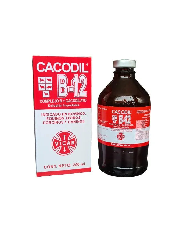Cacodil B12 Fco x 250 Ml vitamina para caballos