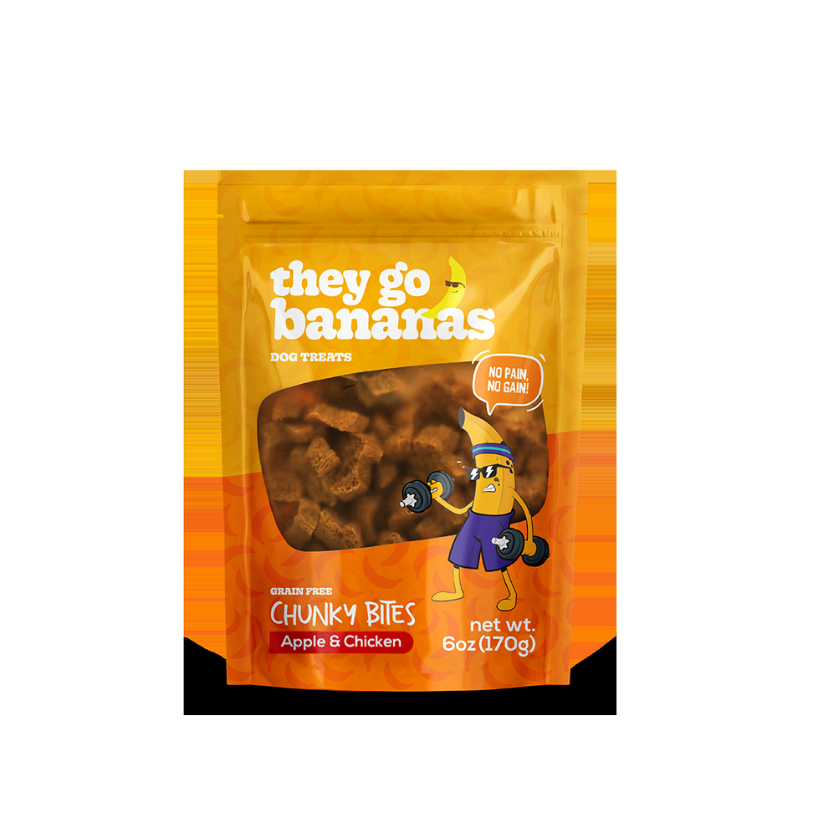 They Go Bananas Chunky Bites x 170 g