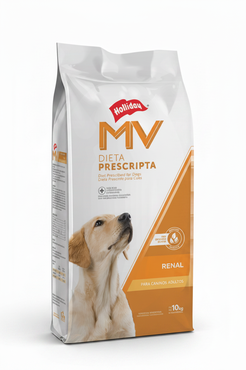 Canine MV renal Dieta prescrita