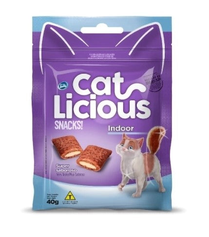 Snack Para Gato Cat Licious Indoor 40 Gr